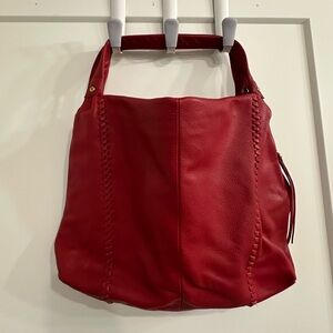 Hobo Red Leather Women's Bag